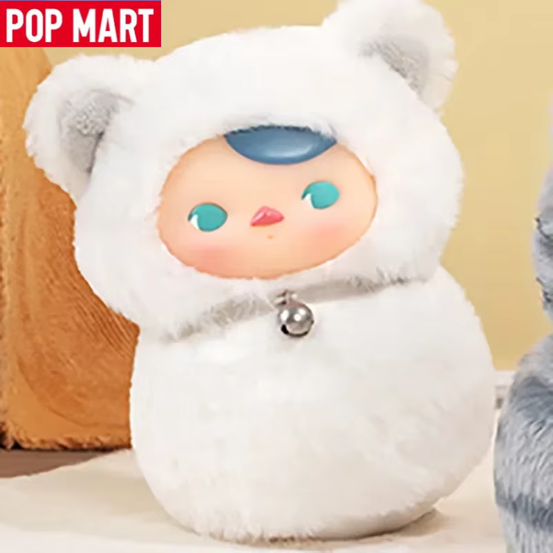 POP MART PUCKY Roly-Poly Kitty – Vinyl Figure Blank Bewertung und Preis