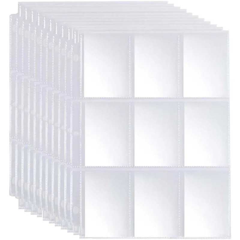 50 Stück 9 Pocket Trading Gami – Card Penny Sleeve Bewertung und Preis