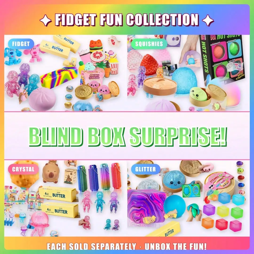 Regenbogen Mystery Squish Blin – Mystery Box Blind Bag Bewertung und Preis
