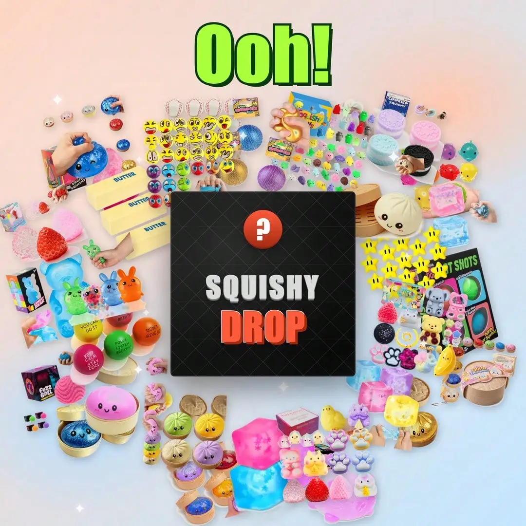 Regenbogen Mystery Squish Blin – Mystery Box Blind Bag Bewertung und Preis