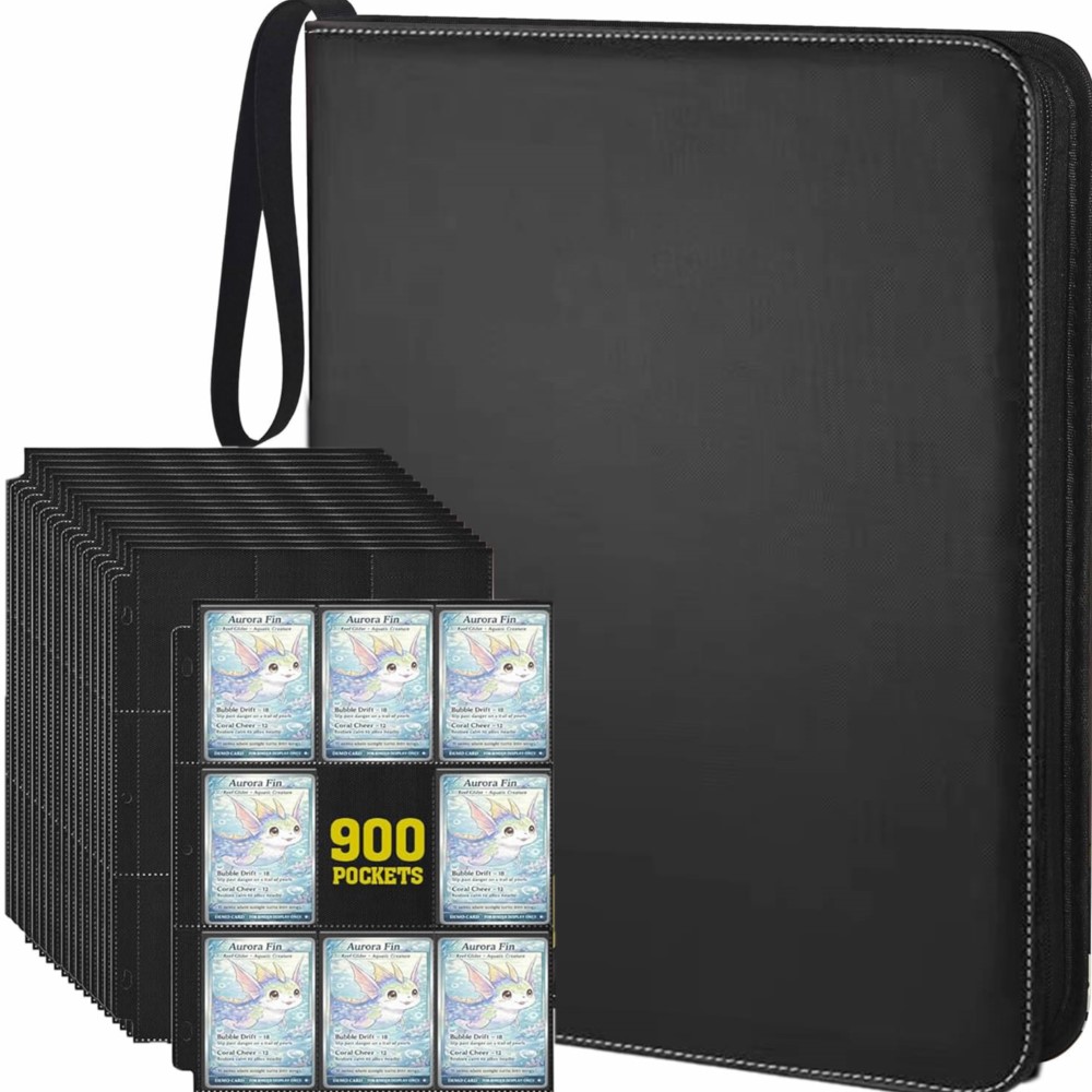 900-Fächer-Kartenalbum mit 50  – Pokemon Binder Card Bewertung und Preis